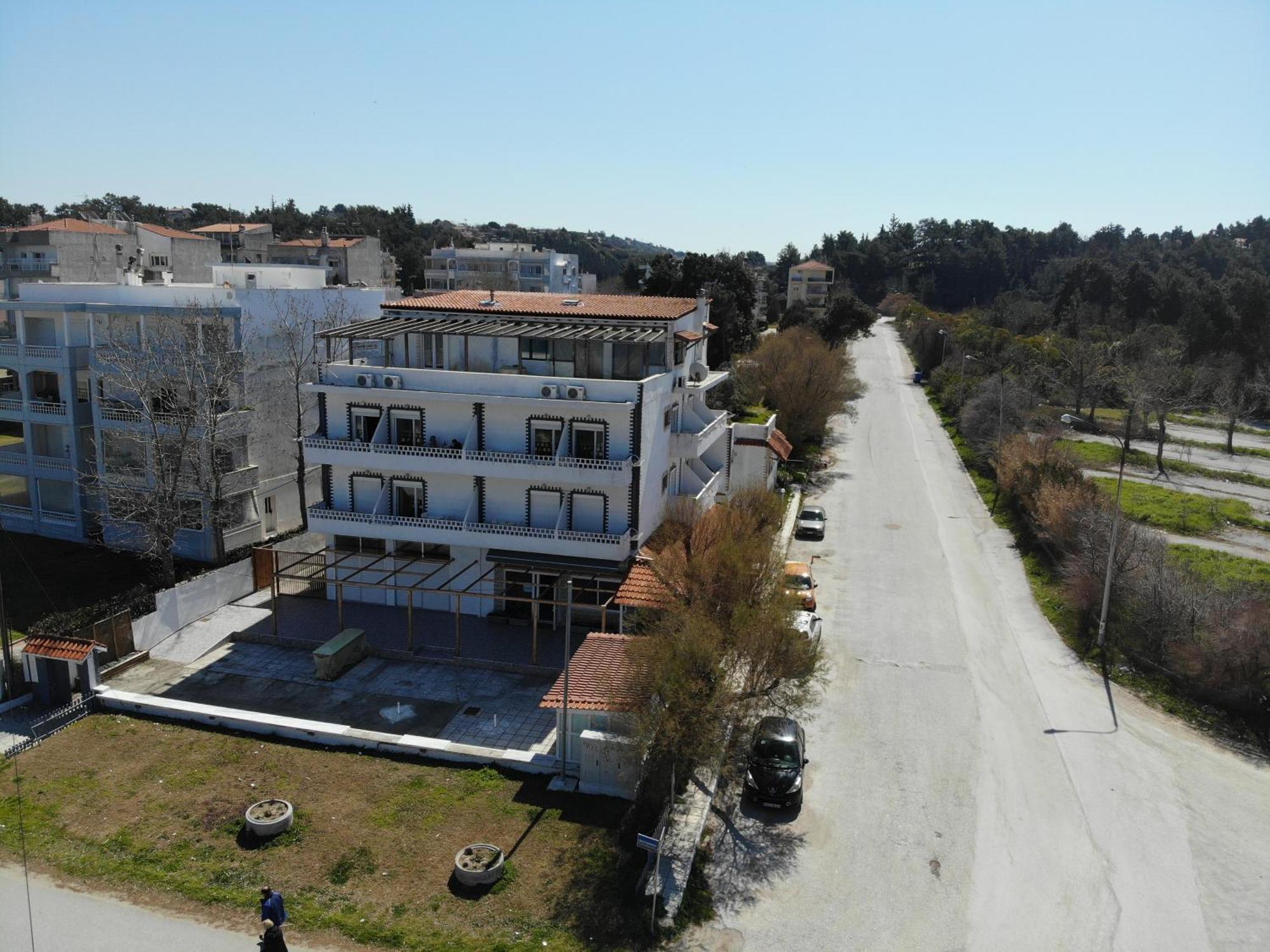 Ammos Hotel Agía Triás Buitenkant foto